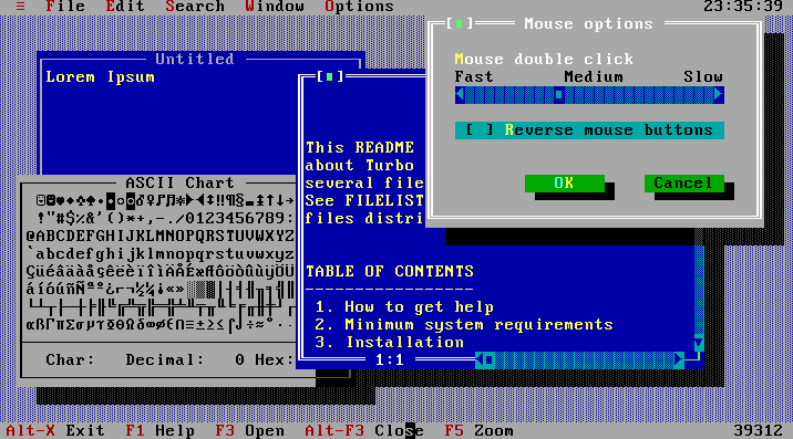 Borland C++ 1995